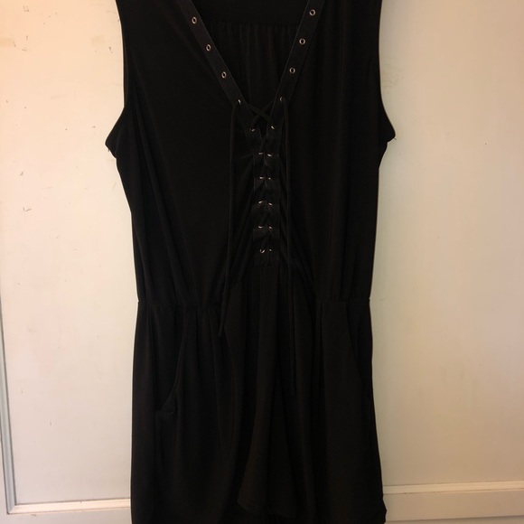 Pants - Black romper